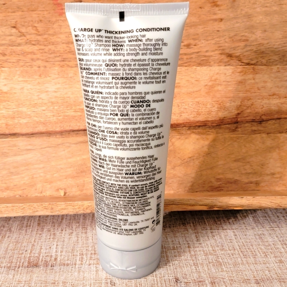 Bed Head Men by Tigi Charge Up Conditioner 6.7 oz.Brand new! - Picture 2 of 5